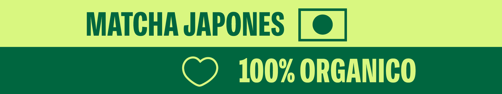 Matcha japonés · 100% orgánico